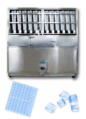 comprar Máquina de fazer gelo de cubo quadrado automática 2000kg online manufacture