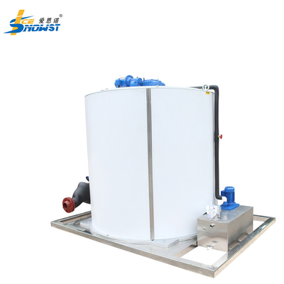 comprar Fabricante de gelo em flocos de 25 toneladas Evaporador Frigorífico refrigerado a água Fabricante de gelo de aço carbono online manufacture