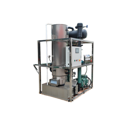comprar Tamanho do gelo 22mm*22mm*45mm Máquina de gelo de tubo com refrigeração por ar de controle PLC online manufacture