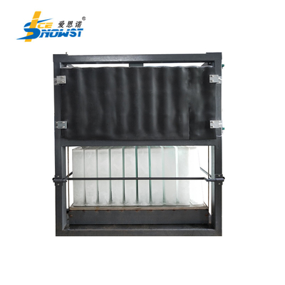 Fábrica automática de máquinas de fabricação de blocos de gelo industrial de 15 toneladas 50 kg