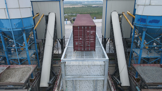 Planta de gelo R22/R407C/R134A do floco refrigerar do ar/água para aplicações industriais